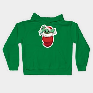 cute baby xmas Kids Hoodie